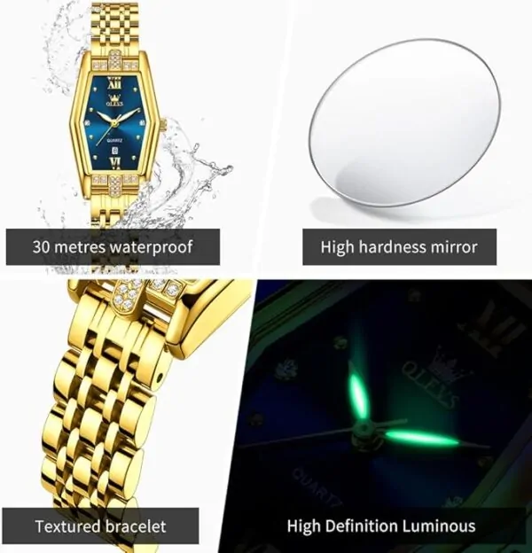 OLEVS 3699 High Quality Quartz Watch for Women - Image 4