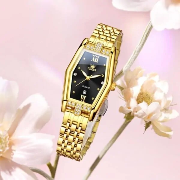 OLEVS 3699 High Quality Quartz Watch for Women - Image 3