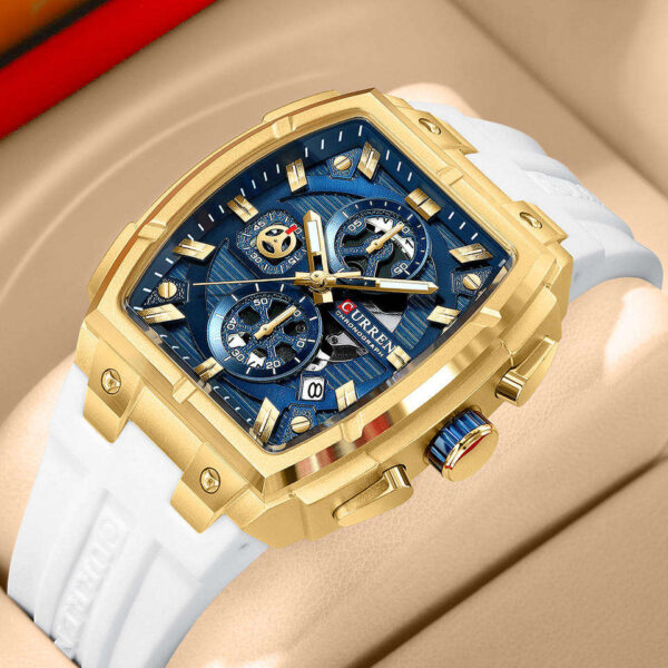 CURREN 8488 Chronograph Men Watch Military Army Fashion Top Brand Luxury Watch