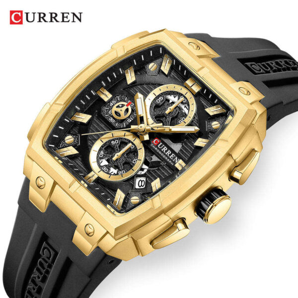CURREN 8488 Chronograph Men Watch Military Army Fashion Top Brand Luxury Watch