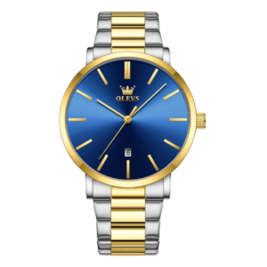 OLEVS 2896 Quartz Stainless Steel Watch For Men
