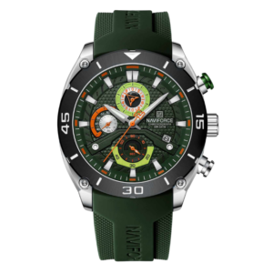 NAVIFORCE 8038 Sport Wristwatch Top Brand Luxury Military Chronograph Business Quartz  Watch