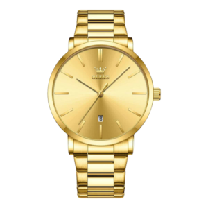 OLEVS 2896 Quartz Stainless Steel Watch For Men
