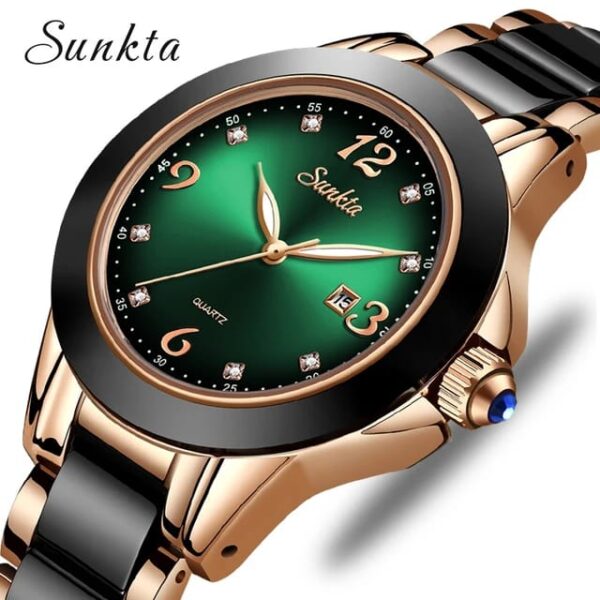 SUNKTA 6615 Quartz Luxury Watch for Women - Image 2
