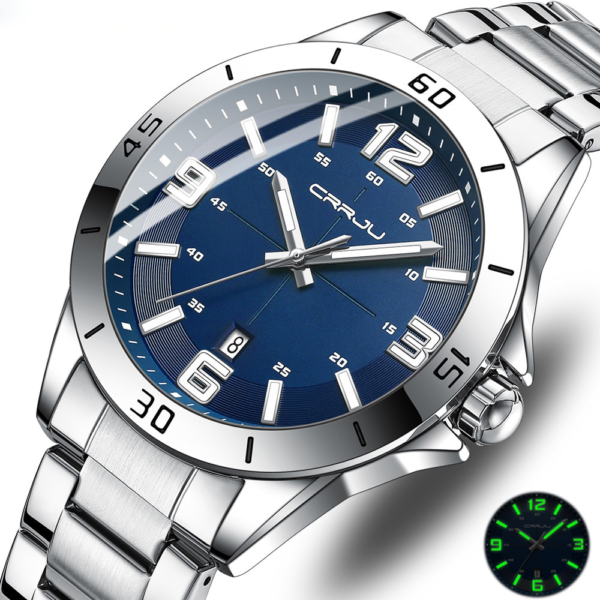 CRRJU 5003 new luxury fashion stainless steel watch - Image 3