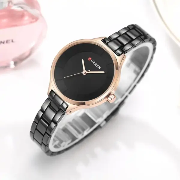 CURREN 9015 Stainless Steel Women’s Watch - Image 2
