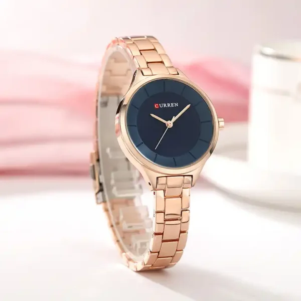 CURREN 9015 Stainless Steel Women’s Watch - Image 2