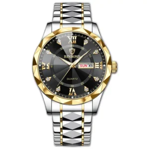 BINBOND 2521 Luxury Brand Luminous Quartz Watch For Men