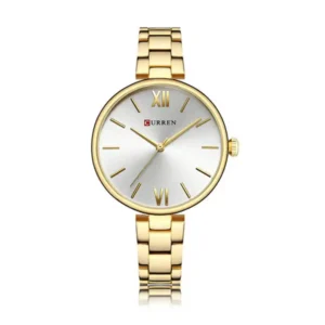 CURREN 9017 Quartz Stainless Steel Analog Watch For Women