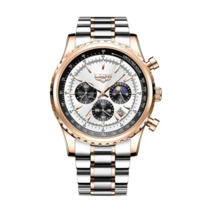 LIGE 8989 Chronograph Water Resistance Men's Wrist Watches