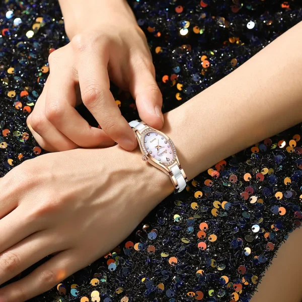 Sunkta 6701 Women Fashion Luxury Stainless Steel Watch - Image 5