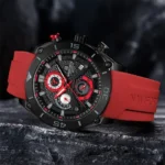 NAVIFORCE 8038 Sport Wristwatch Top Brand Luxury Military Chronograph Business Quartz  Watch - Image 2