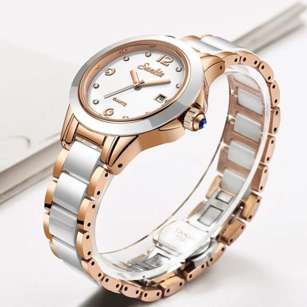 SUNKTA 6615 Quartz Luxury Watch for Women - Image 4
