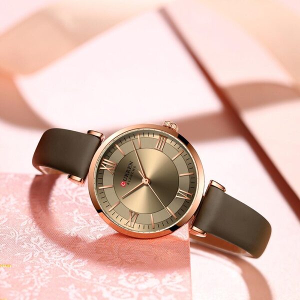 Curren 9079 Pu Leather  Women's Wrist Watches - Image 2