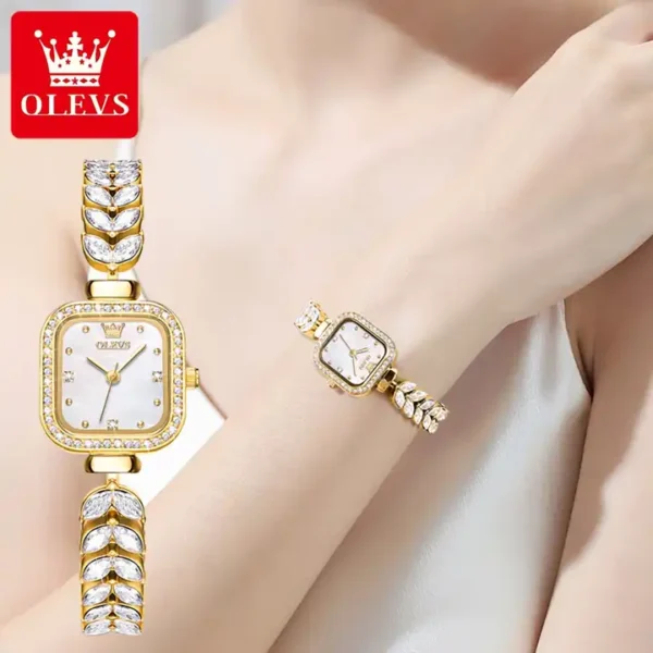 OLEVS 9987 New Luxury Elegant Women’s Watch - Image 2