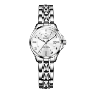 OLEVS 2910 Stainles Steel Quartz Watch for Women