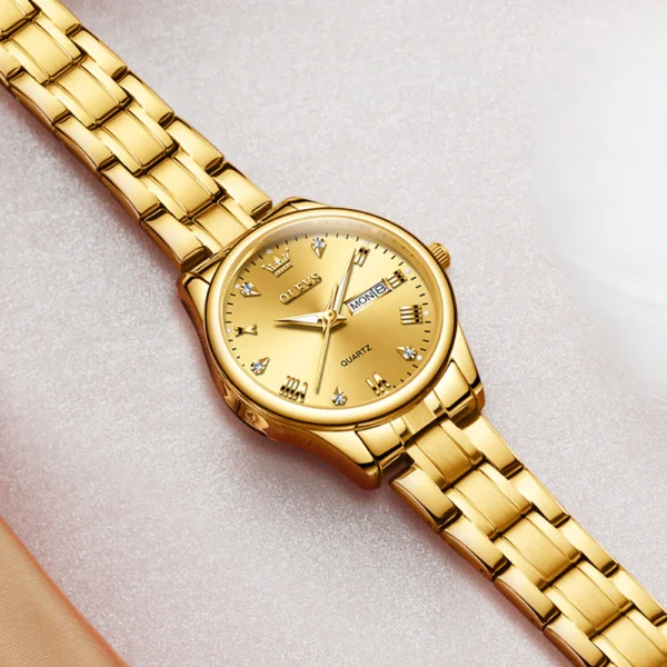 Olevs 5563 Ladies Quartz Watch - Image 4