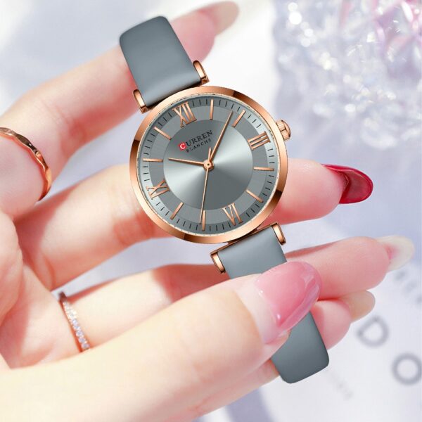 Curren 9079 Pu Leather  Women's Wrist Watches - Image 2