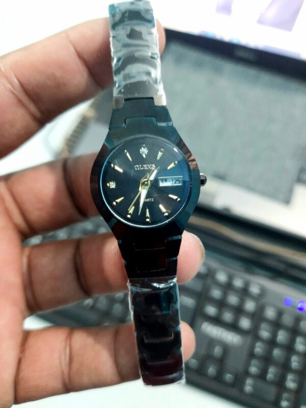 Olevs 8697 Quartz Tungsten Steel Watch For Women’s - Image 2