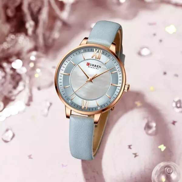 Curren 9080 Pu Leather  Women's Wrist Watches - Image 3