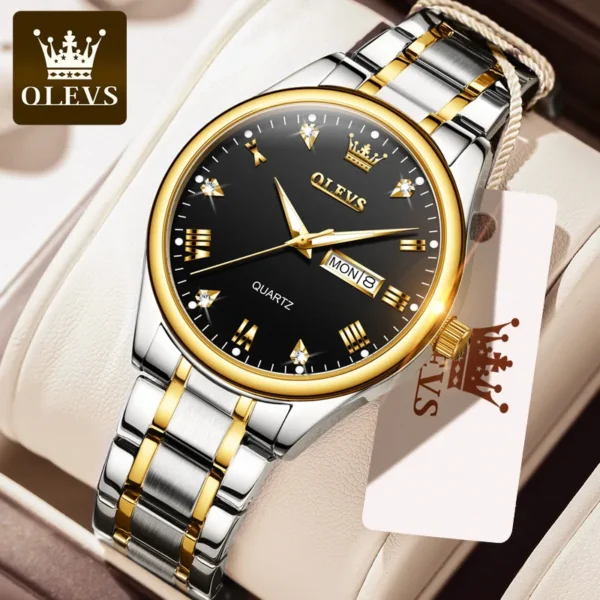 Olevs 5563 Men’s Quartz Watch - Image 2