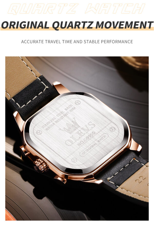 OLEVS 9950 New Fashion Quartz Watch for Men Chronograph - Image 5