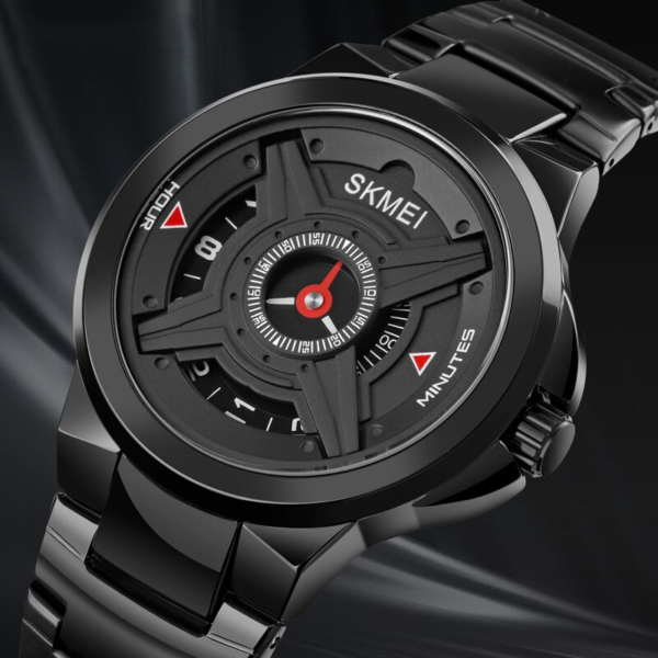 SKMEI 1699  Business Dress Bracelet Simple Design Time Display Watch For Men - Image 3