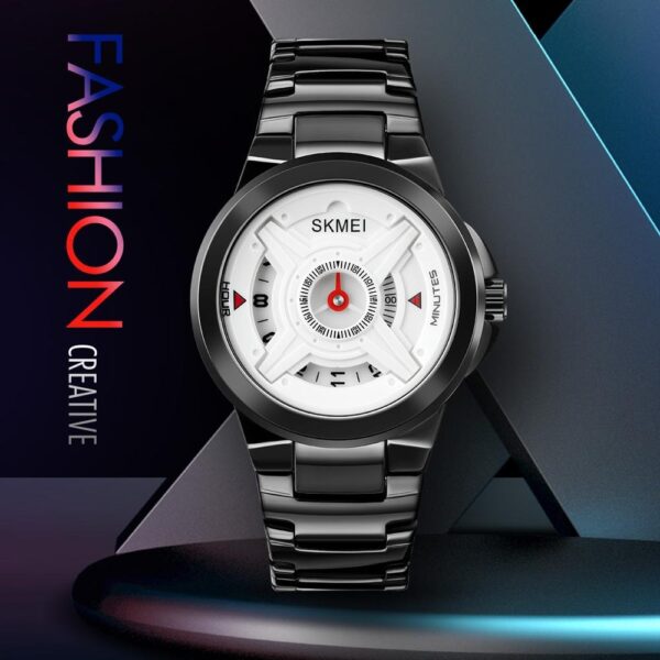 SKMEI 1699  Business Dress Bracelet Simple Design Time Display Watch For Men - Image 3