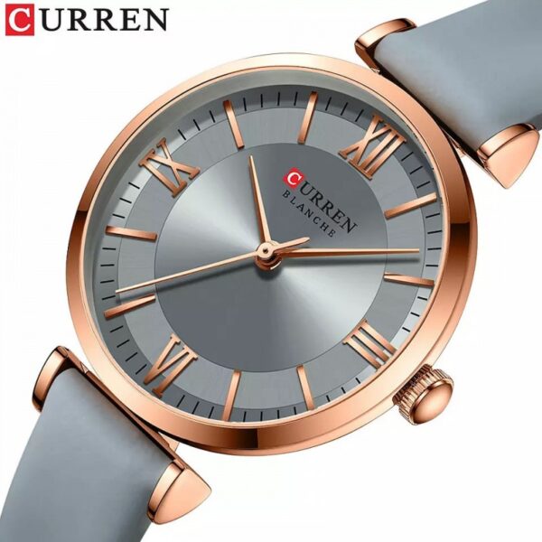 Curren 9079 Pu Leather  Women's Wrist Watches - Image 4