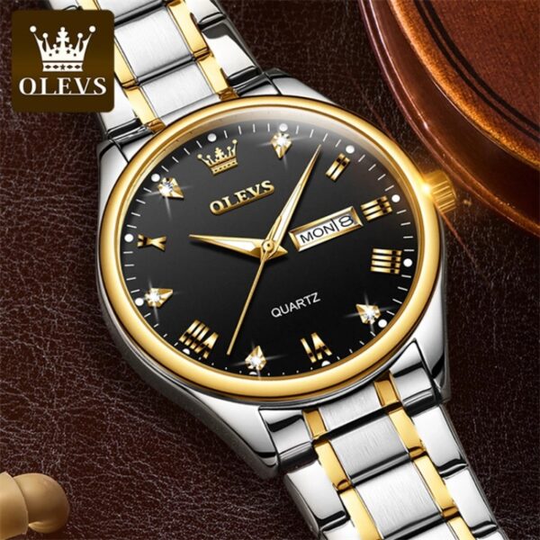 Olevs 5563 Men’s Quartz Watch - Image 3