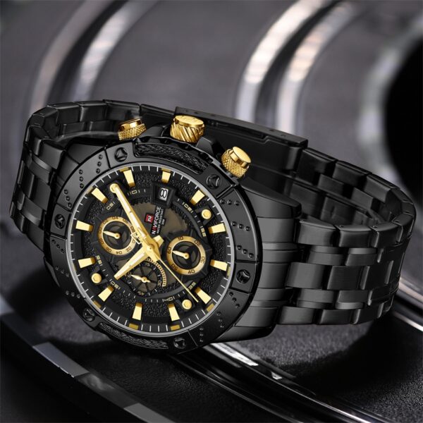 Naviforce 9227 Business class chrongraph Watch for men - Image 3