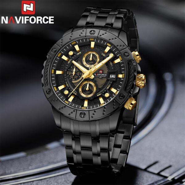 Naviforce 9227 Business class chrongraph Watch for men - Image 2