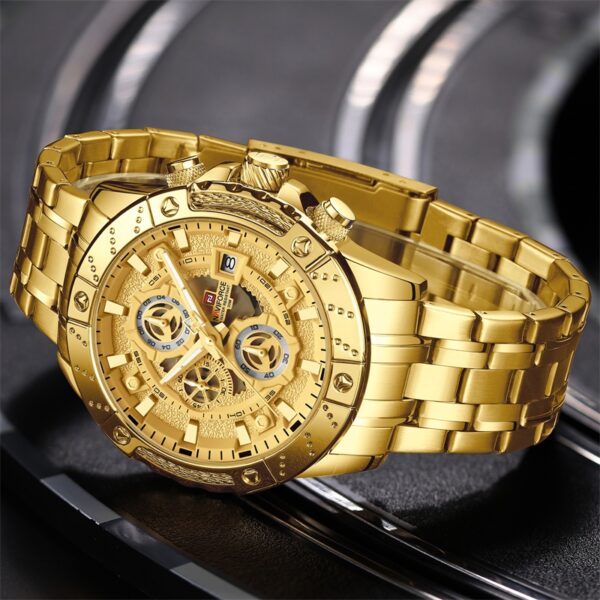 Naviforce 9227 Business class chrongraph Watch for men - Image 3