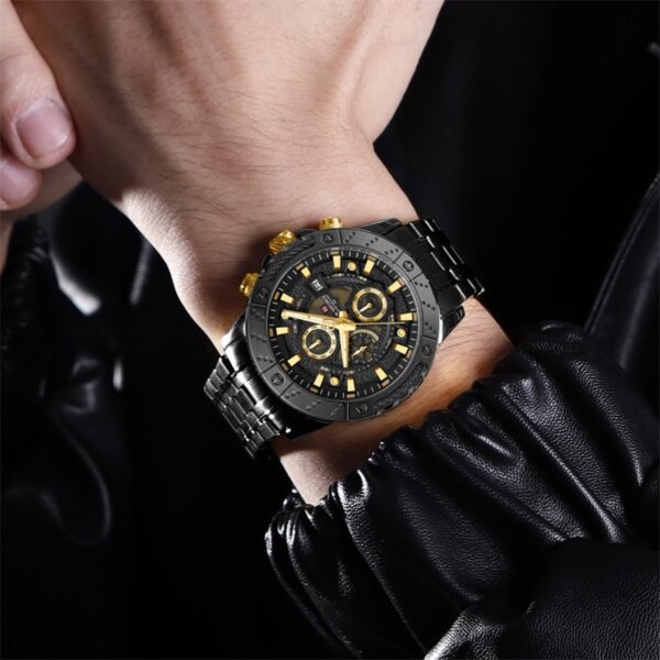 Naviforce 9227 Business class chrongraph Watch for men - Image 6