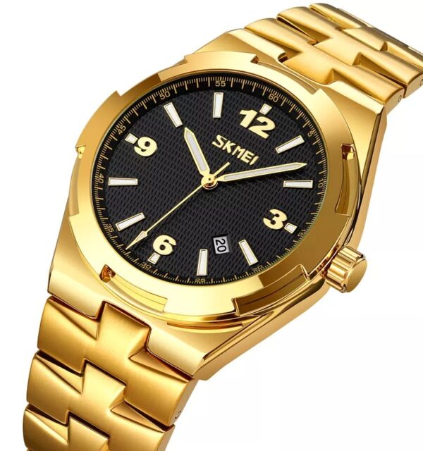 SKMEI 9290 Luxury Stainless Steel Strap Watch For Men - Image 2