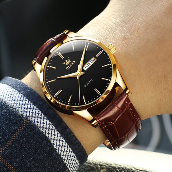 OLEVS 6898 Quartz Watch For Men - Image 3