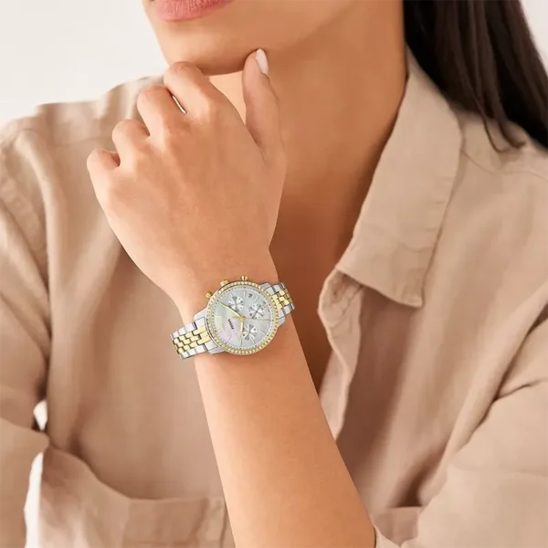 Fossil 5216 Neutra Chronograph MOP Dial Ladies Watch - Image 4