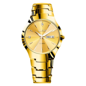 OLEVS 8697 Tungsten Steel Quartz Watch for Men