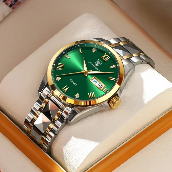 POEDAGAR 985 Quartz Wristwatch for Men - Image 2