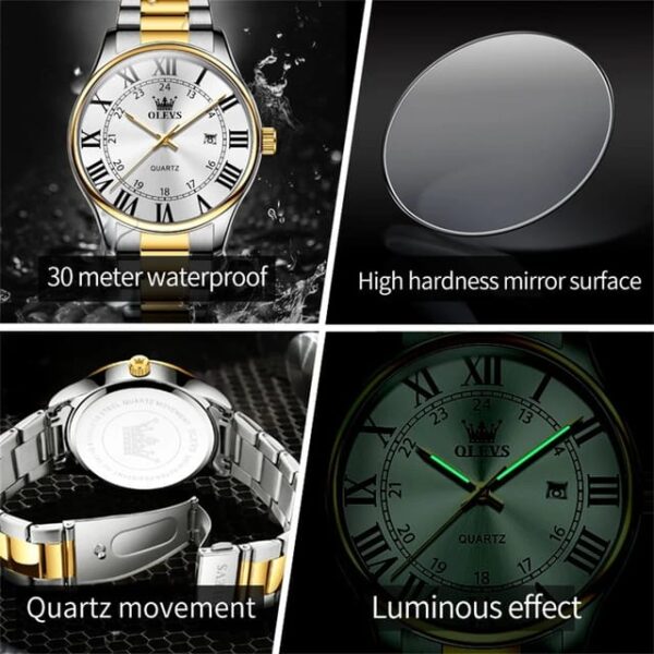 OLEVS 2911 new quartz movement Watch For Men - Image 3