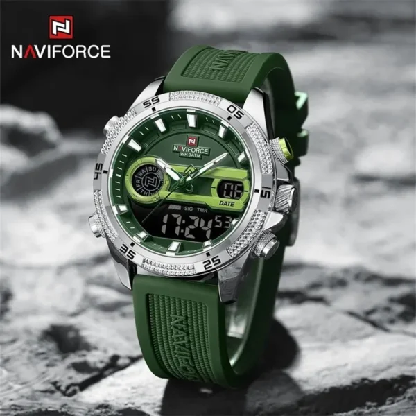 NAVIFORCE 9223 DUAL MASTERY WATCH FOR MEN - Image 3