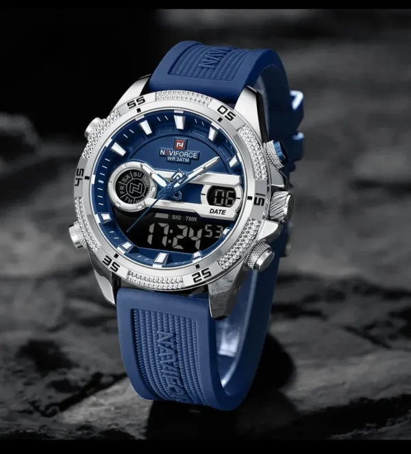 NAVIFORCE 9223 DUAL MASTERY WATCH FOR MEN - Image 4
