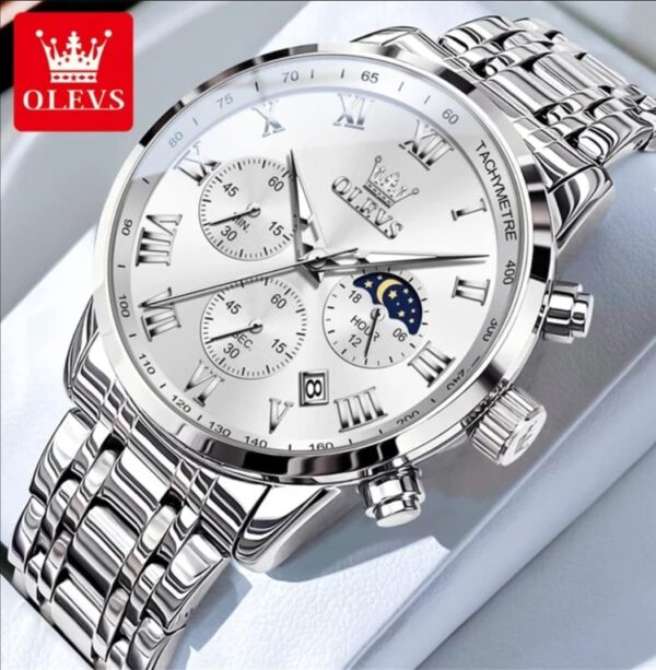 OLEVS 5529 Quartz Multifunction Fashion Watch For Men