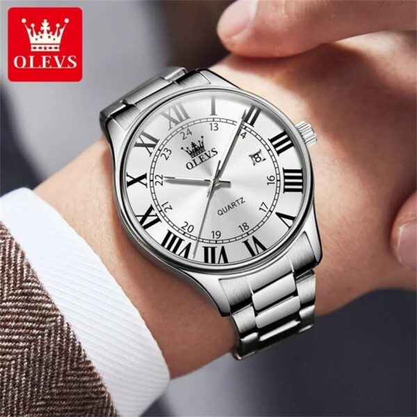 OLEVS 2911 new quartz movement Watch For Men - Image 2