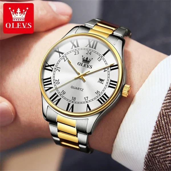 OLEVS 2911 new quartz movement Watch For Men - Image 2