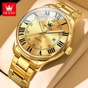 OLEVS 2911 new quartz movement Watch For Men