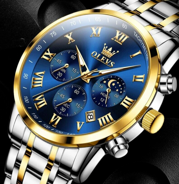 OLEVS 5529 Quartz Multifunction Fashion Watch For Men - Image 3