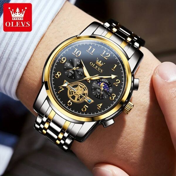 OLEVS 2903 Luxury Fashion New Model Quartz Watch For Men - Image 5