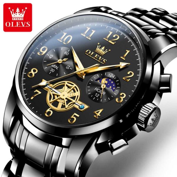 OLEVS 2903 Luxury Fashion New Model Quartz Watch For Men - Image 4