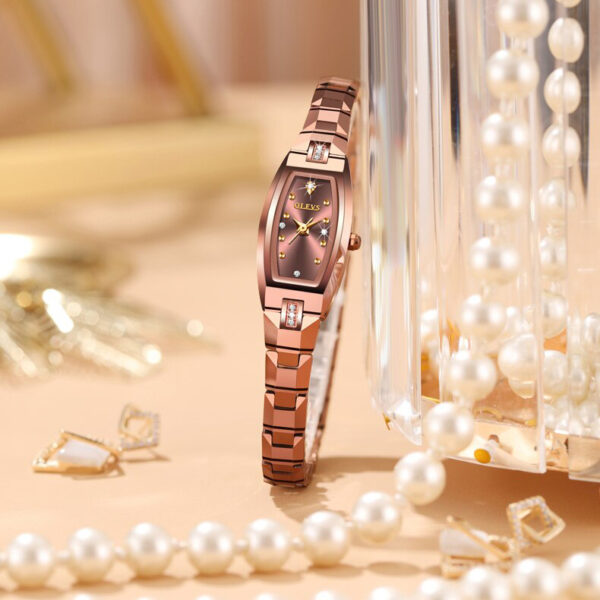OLEVS 5501 Quartz bracelets stainless steel Watch For Women - Image 5